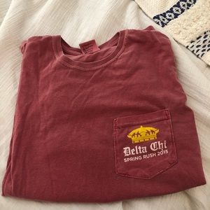 Comfort colors delta chi t shirt